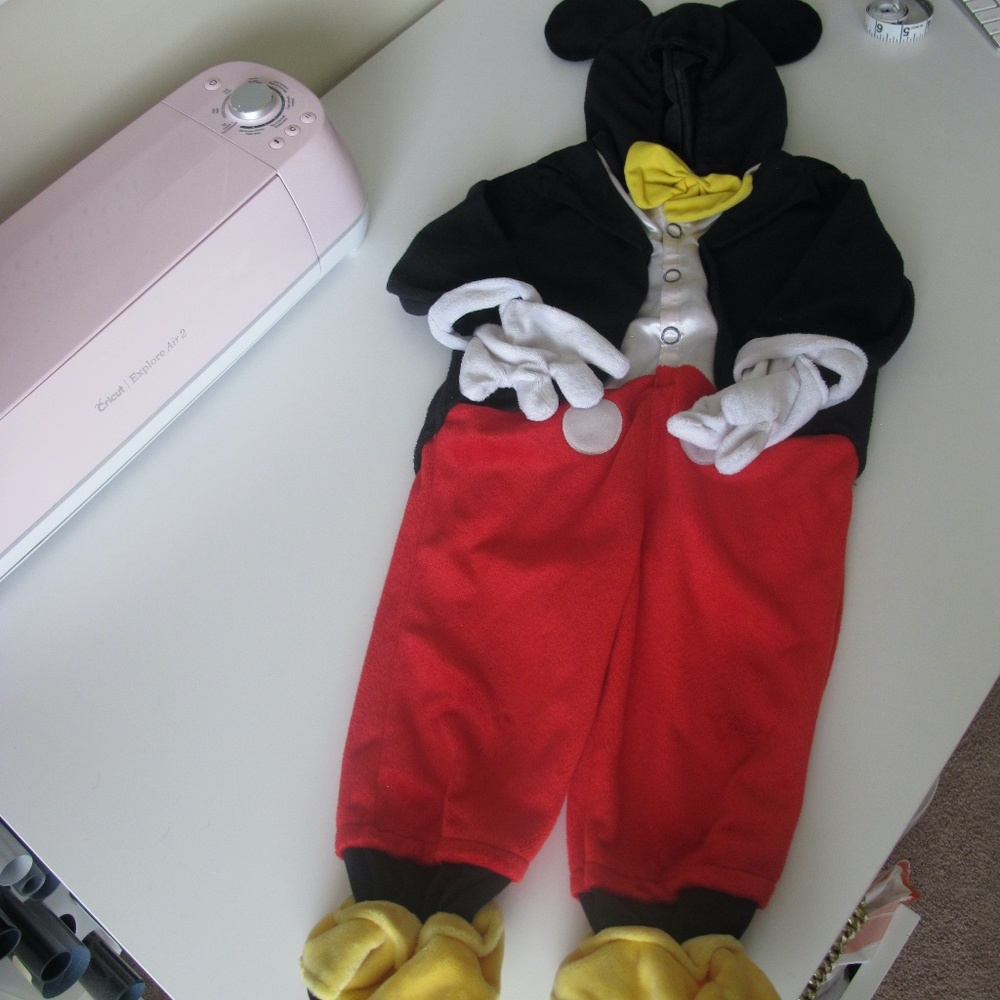 Disney Mickey Halloween Costume Baby Size 12-18 months GUC - Picture 2 of 5